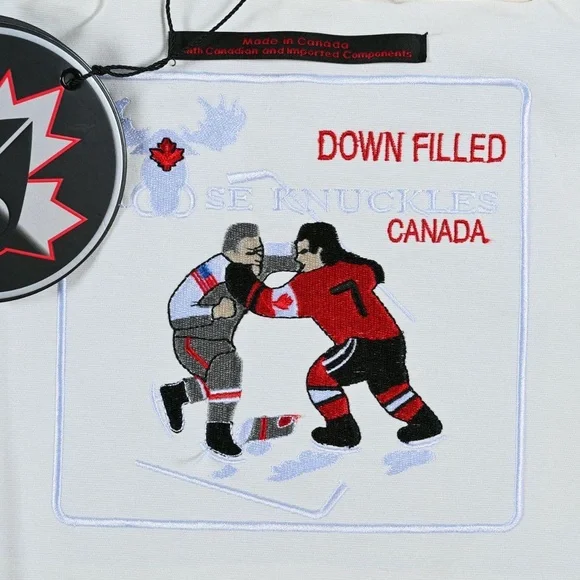 Moose Knuckles Puffer Jacket with Fur Hood - Picture 3 of 4